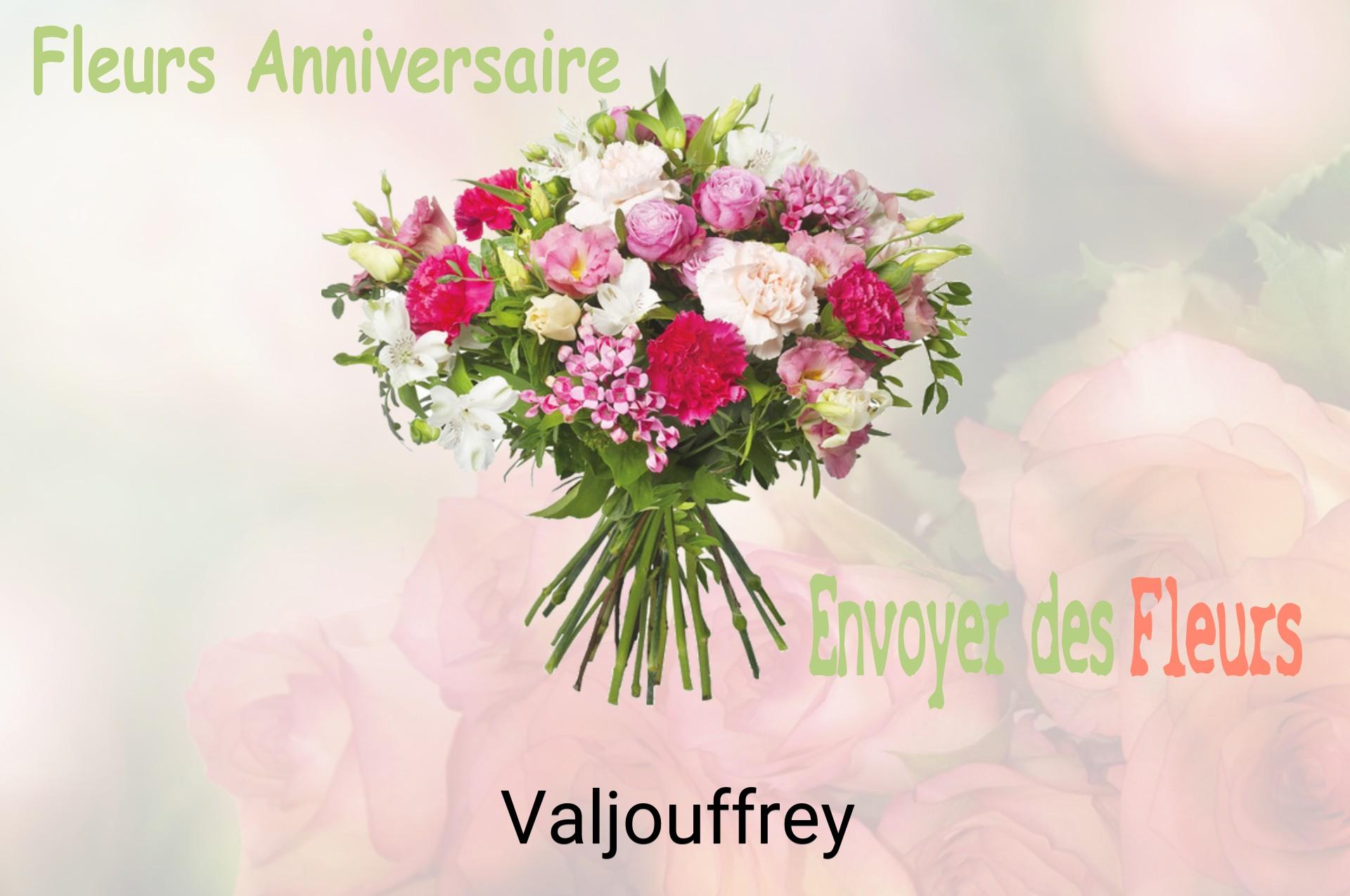 Bouquet de fleurs d’anniversaire livré à Valjouffrey