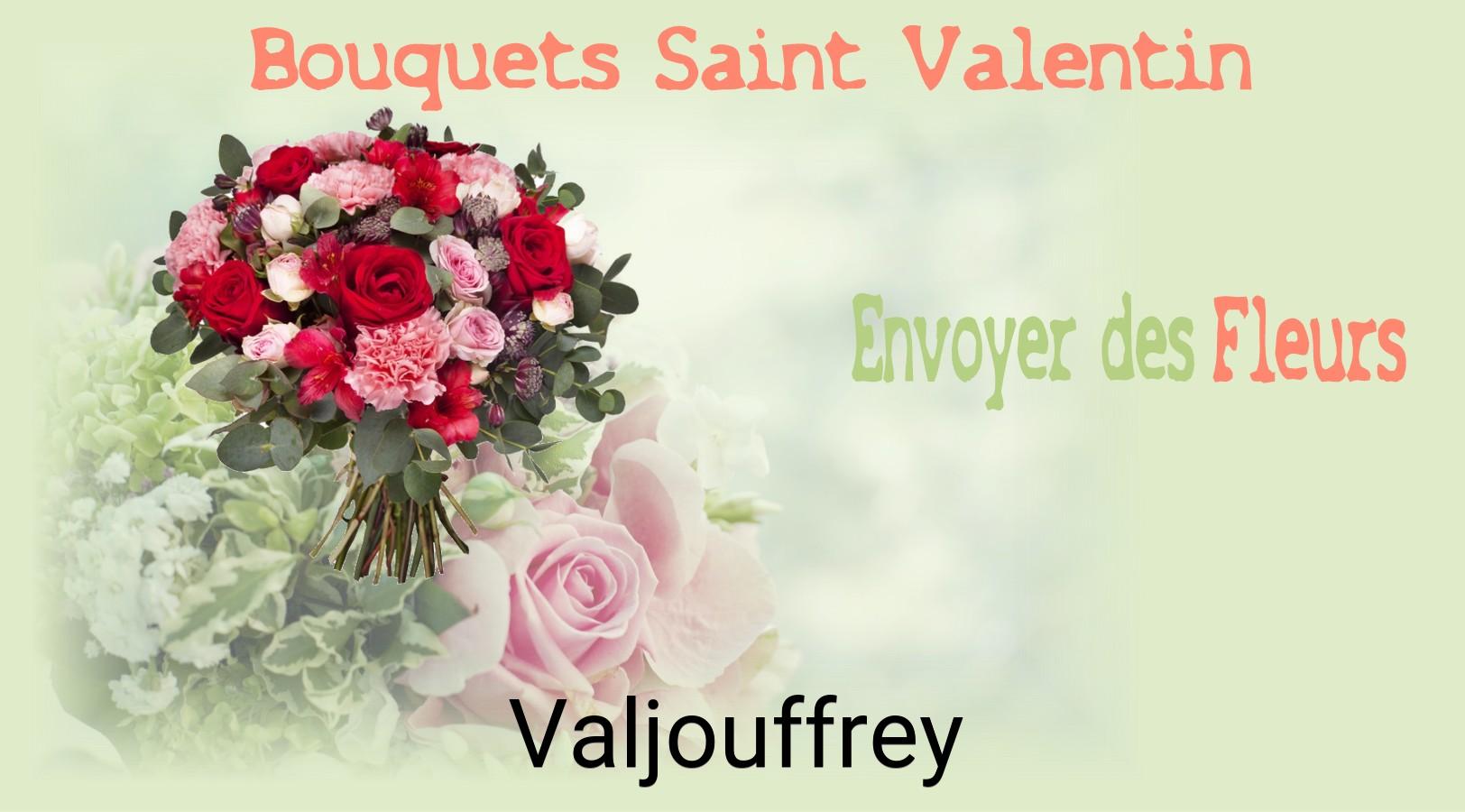 Roses de Saint-Valentin livrées à Valjouffrey